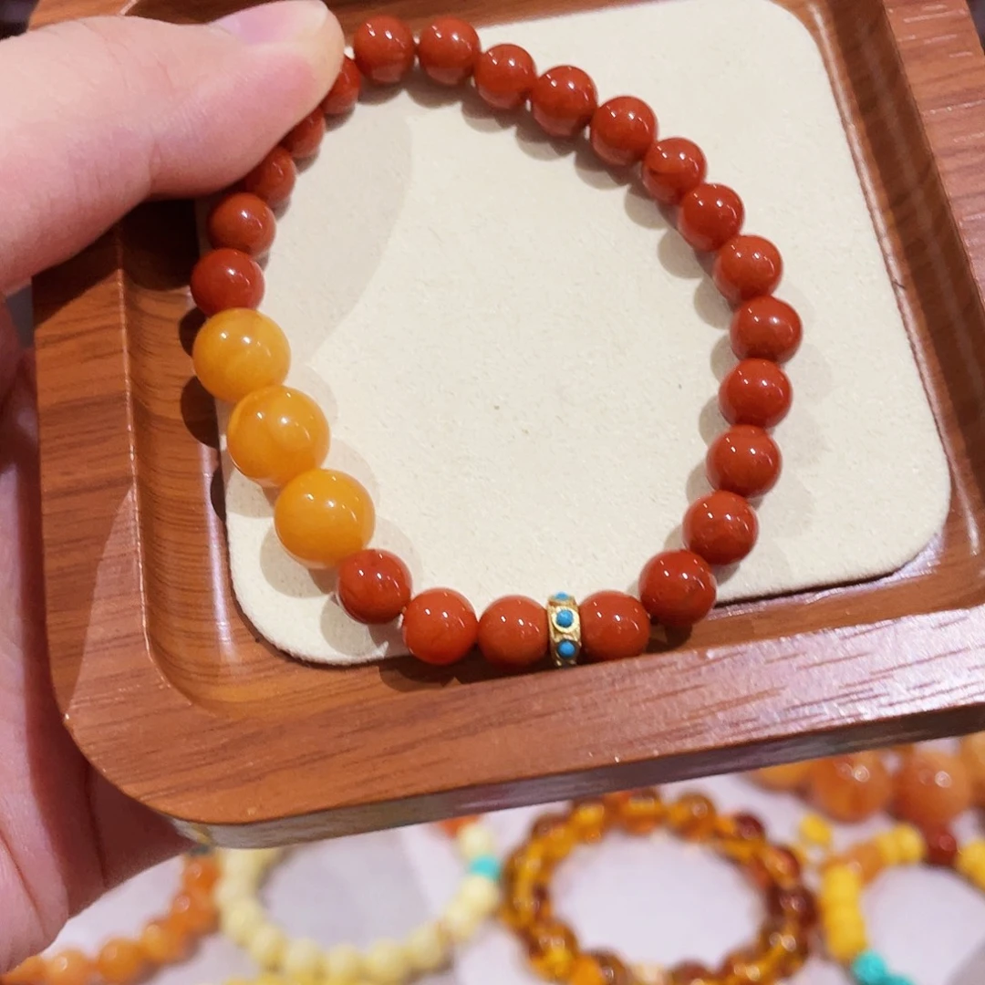 手链蜜蜡未镶嵌手串