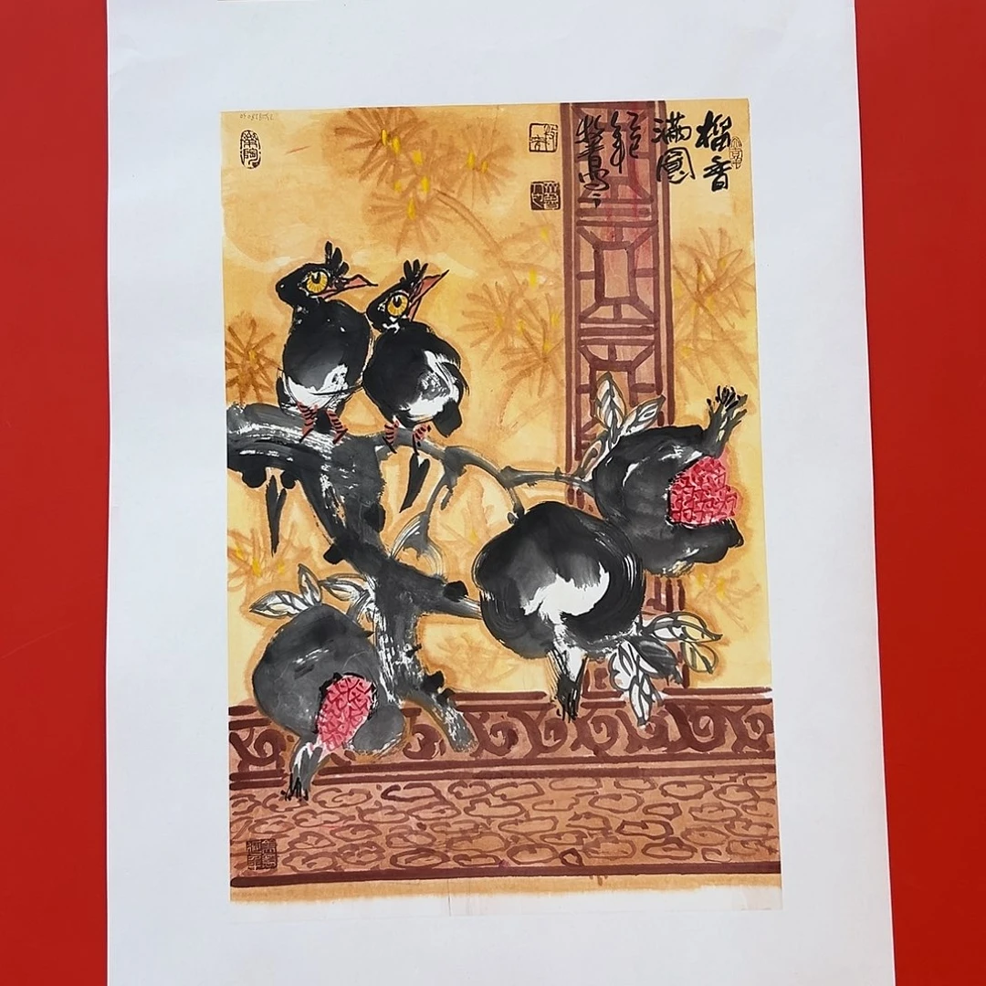 国画李希勇展览原作