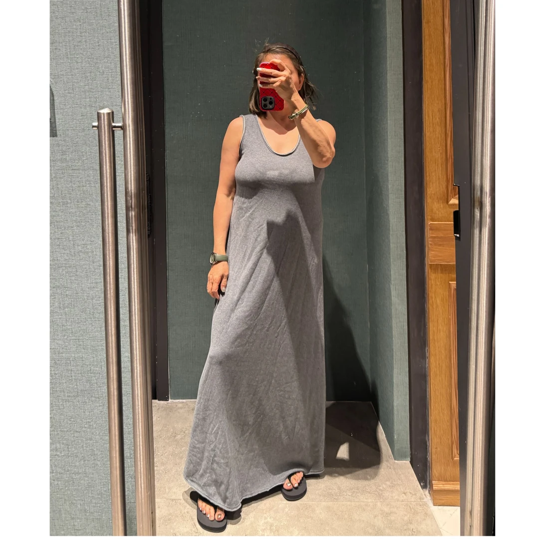 COCOLINDA | 南法风情 棉质七色慵懒卫衣背心连衣裙Q3423