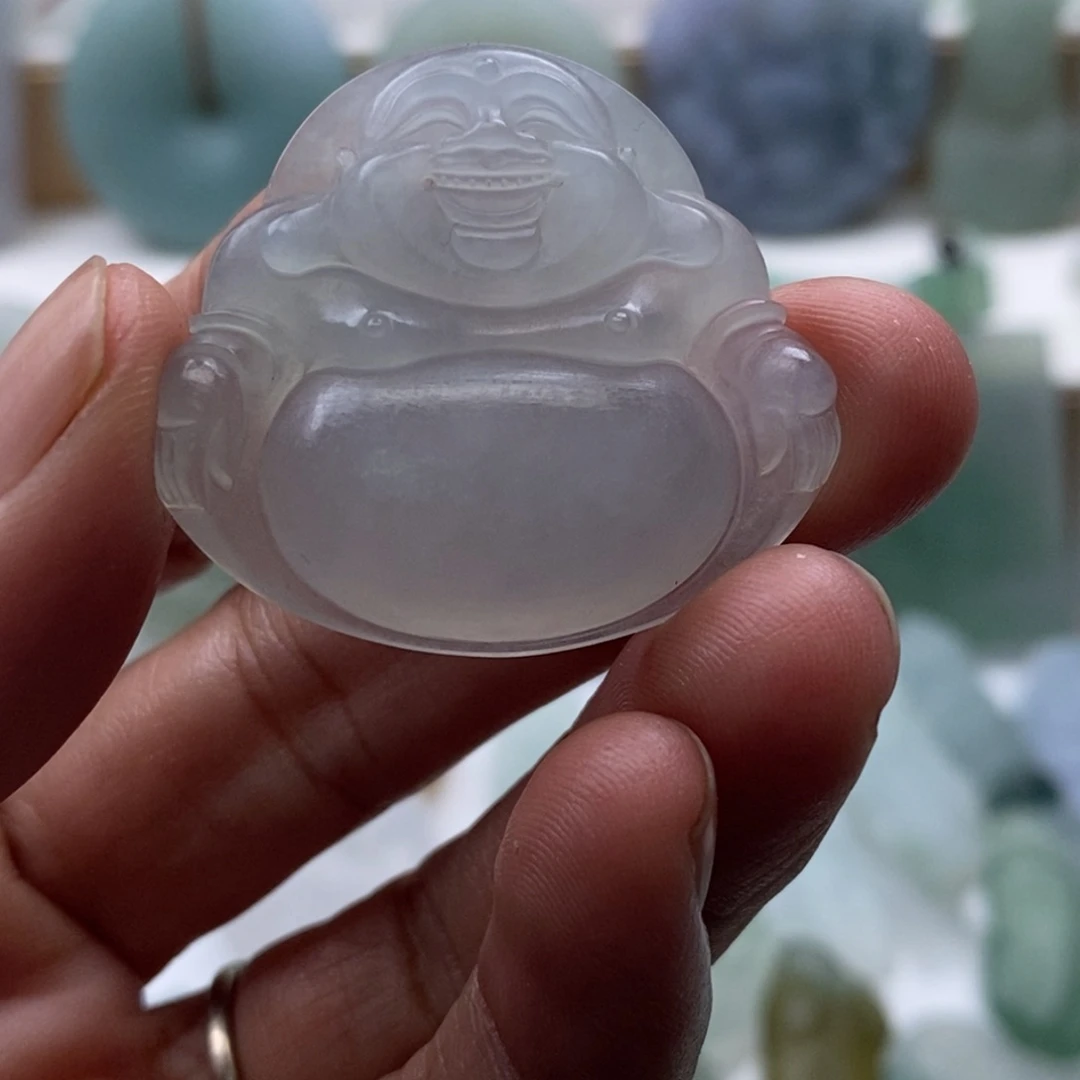 未镶嵌定制翡翠羊****～