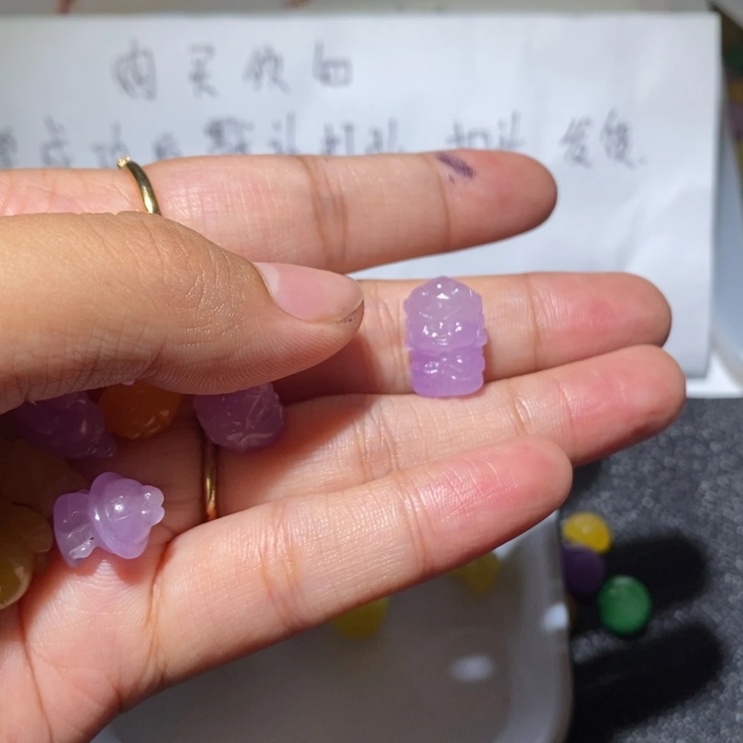 何***娅翡翠散珠无镶嵌16
