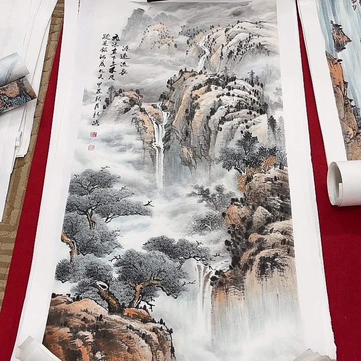 咱***人国画花鸟等多种鸟类和