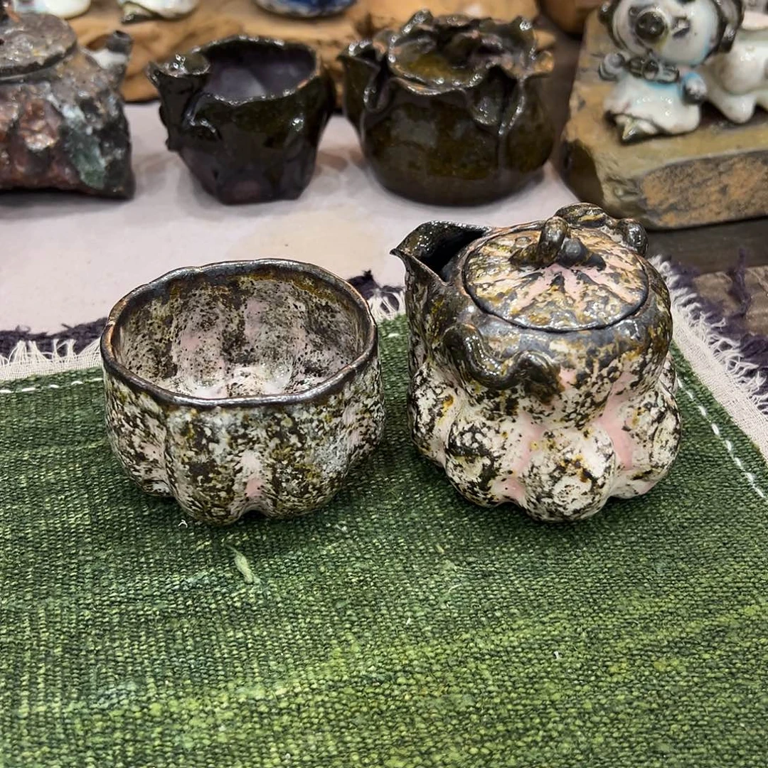 宁***远景德镇手工手作裸烧陶瓷