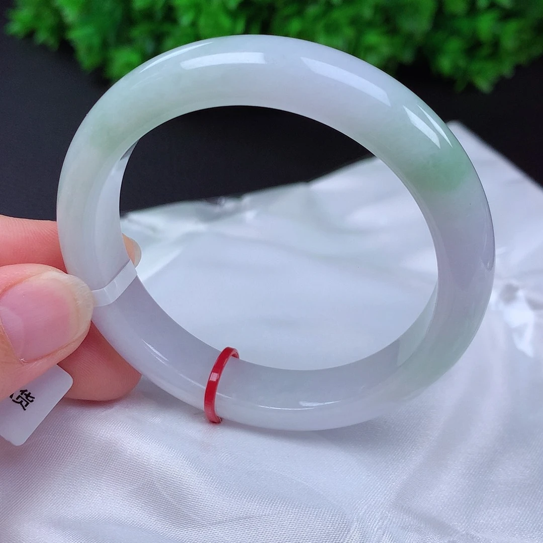 未镶嵌手镯翡翠53圈口430044