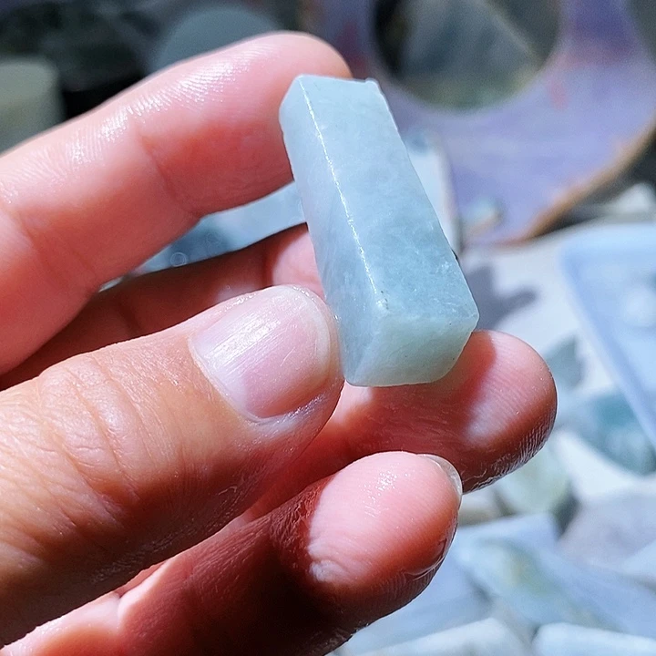 散珠翡翠边角料120