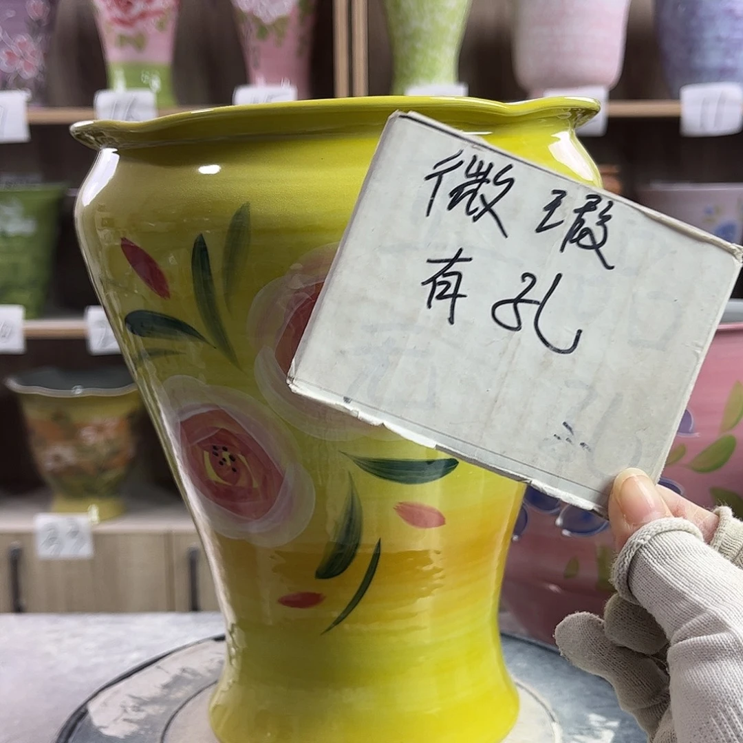 景德镇陶瓷花盆花盆