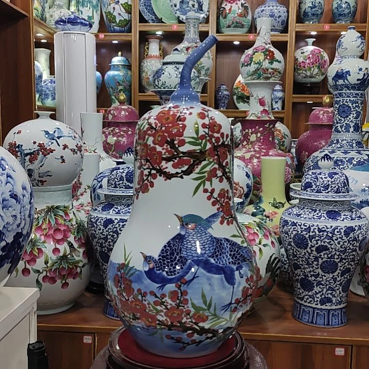 瓷片景德镇陶瓷花瓶子