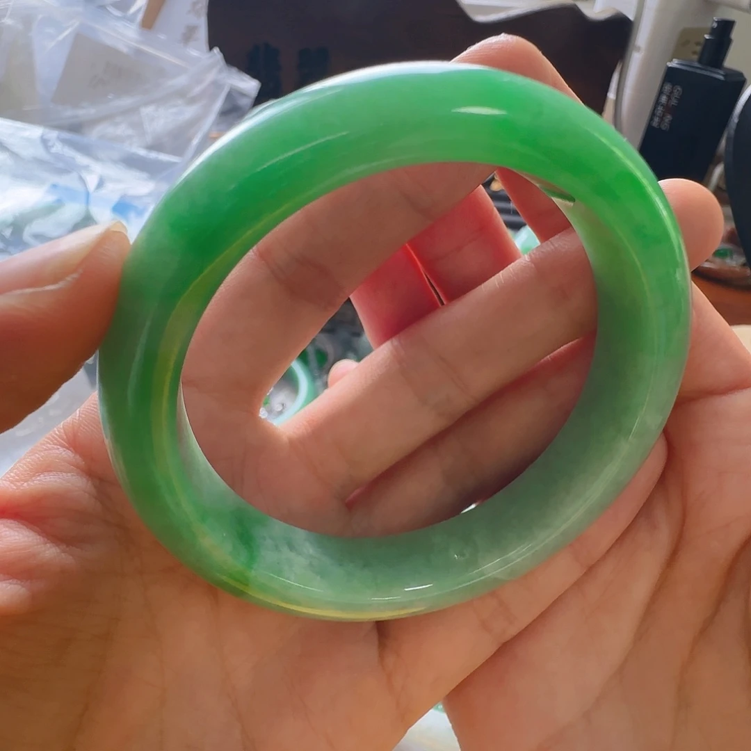 翡翠未镶嵌手镯翡翠9800