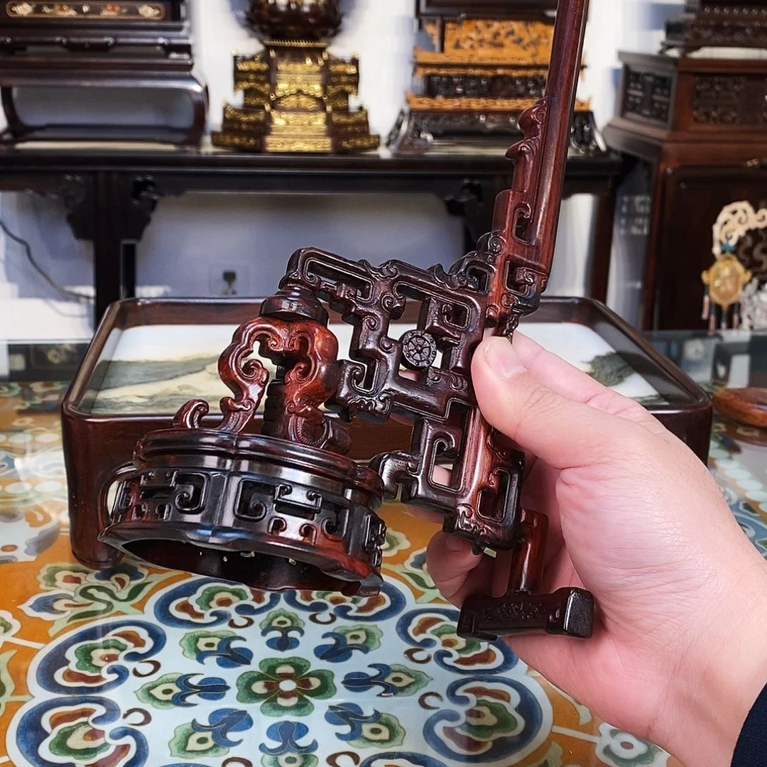 成套家具红酸枝木类大红酸枝架子