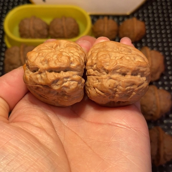 文玩核桃把件开背肌肉蛙