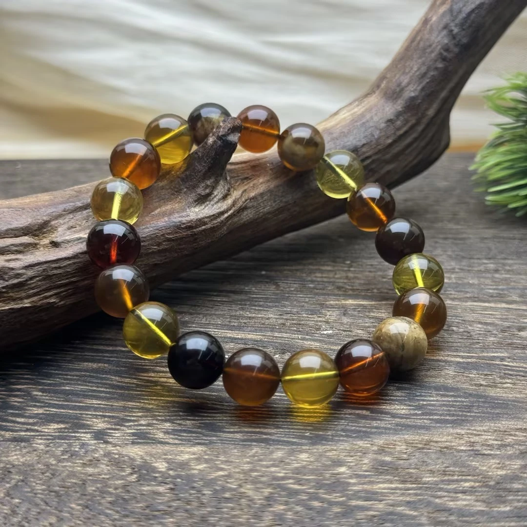【小北好物】琥珀单圈手串约10mm【多样性发一件】2QH03X1005