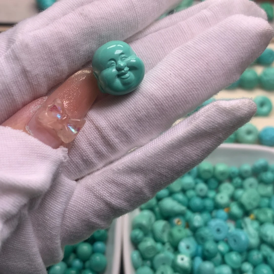 8***1湖北原矿精品弥勒佛头13+