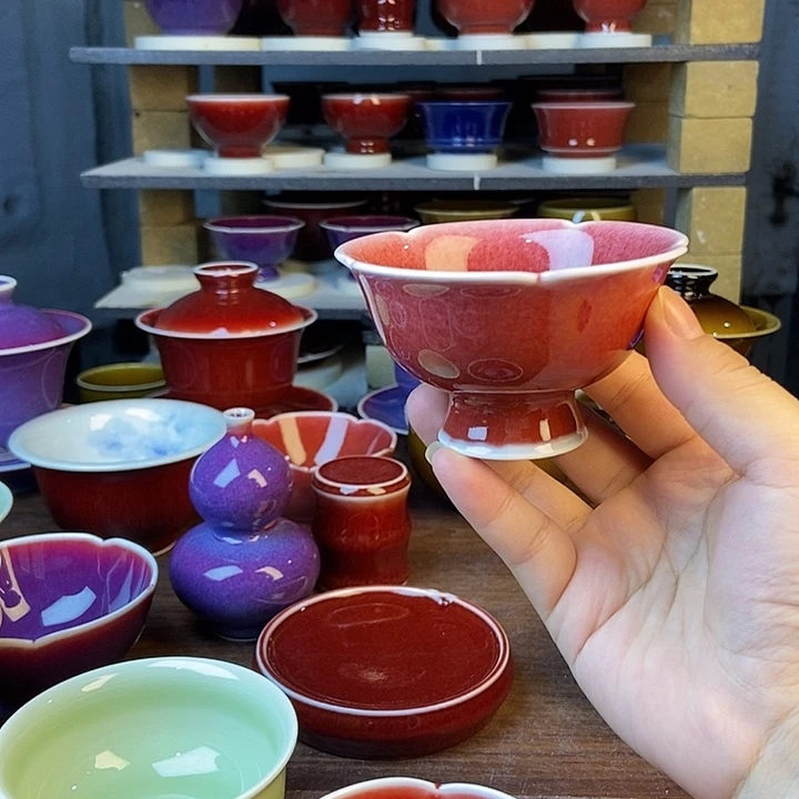 景德镇名陶坊原矿郎红