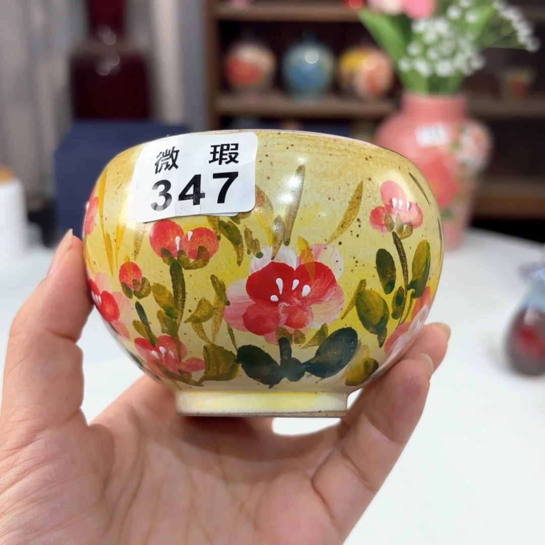 景德镇手绘高温釉下彩陶瓷茶具