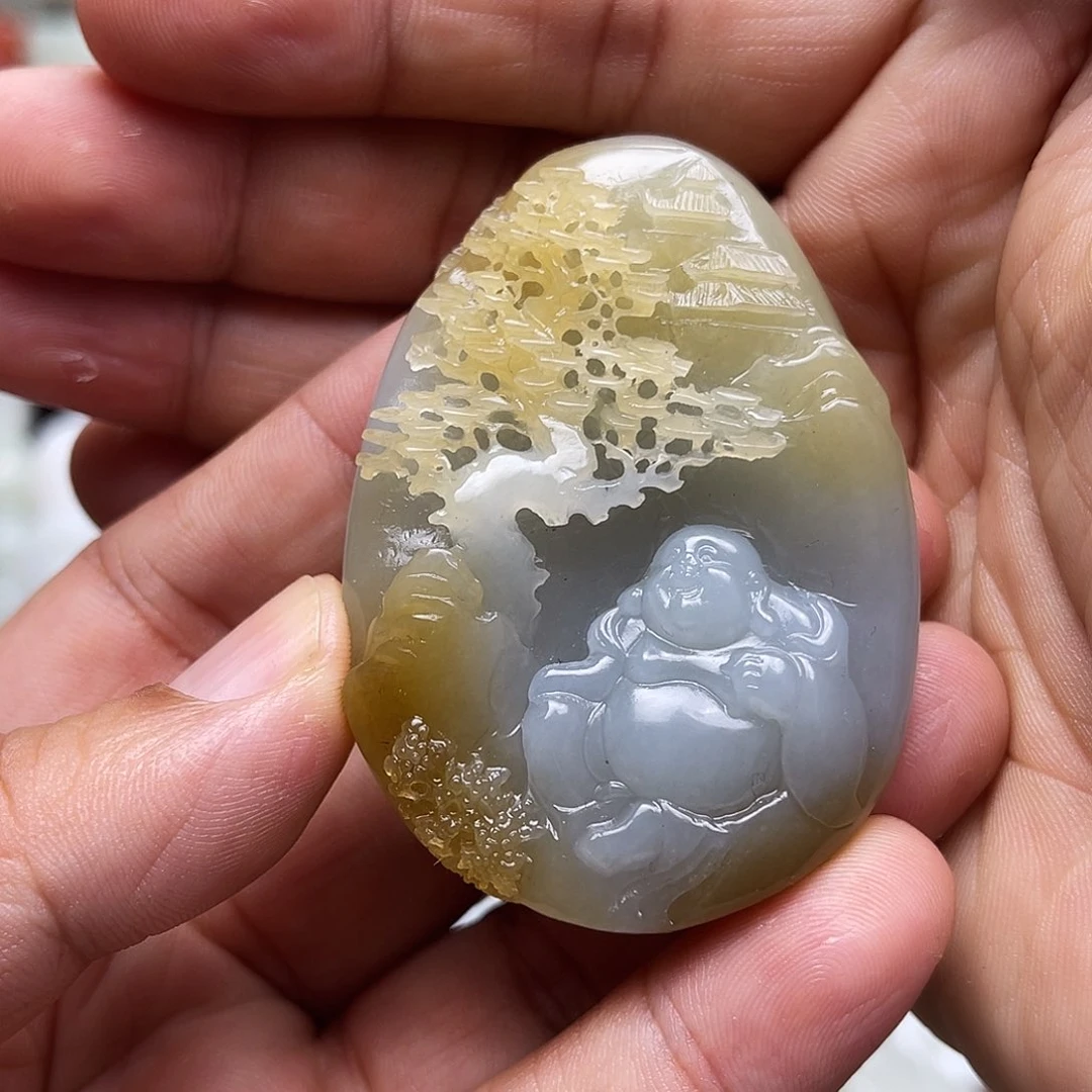 和田玉颈饰未镶嵌