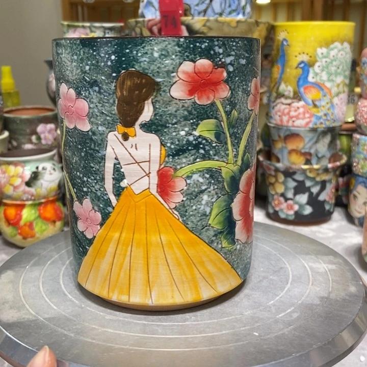 景德镇艺术手绘作品