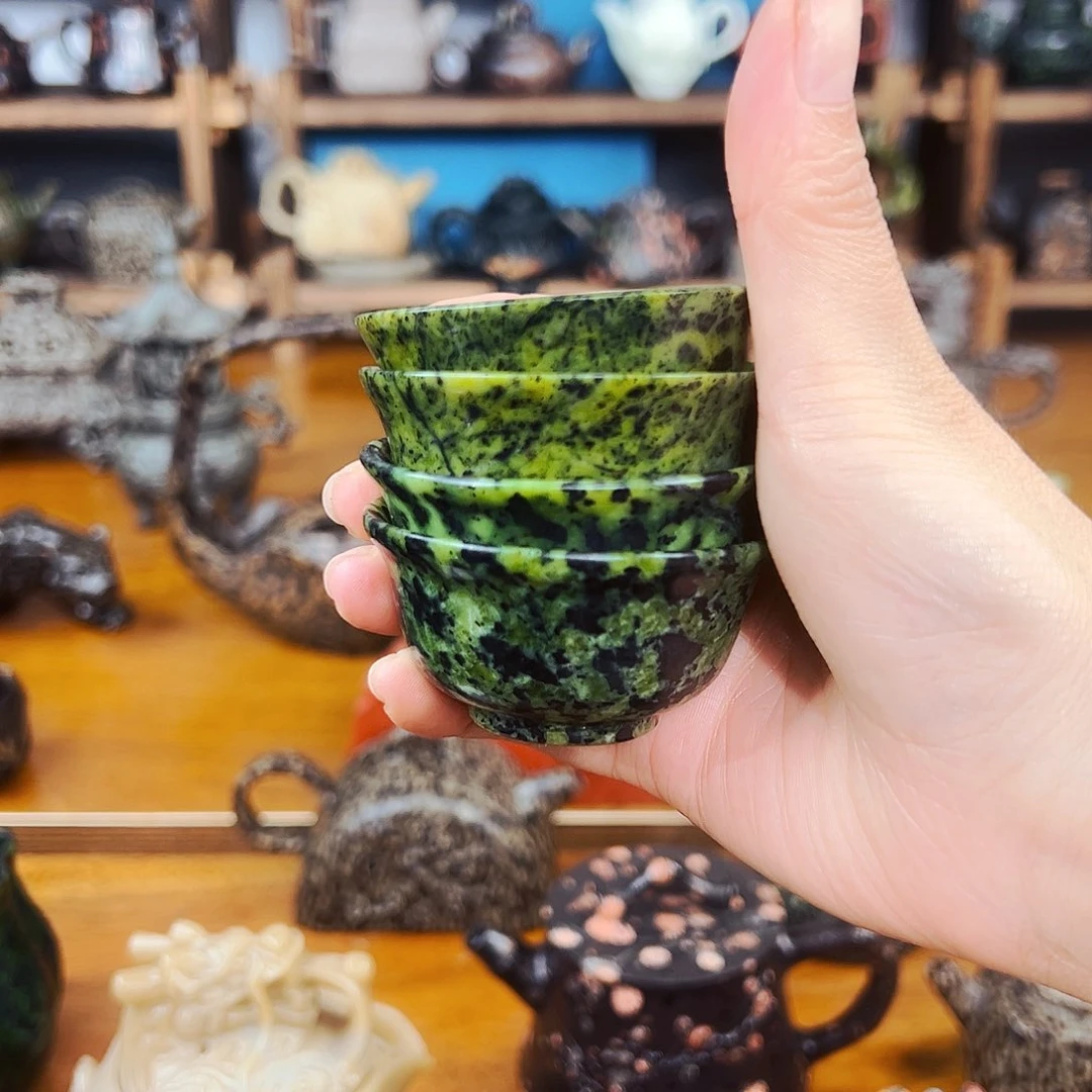茶空间天然石料藏玉神****)