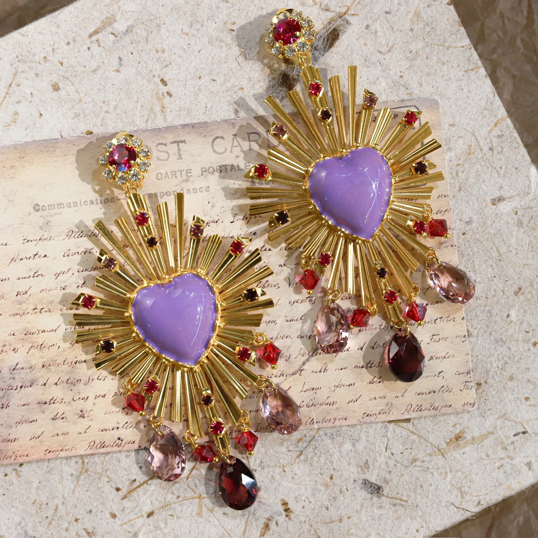 合金仿珍珠耳饰 法产 中古耳饰 耳夹复古