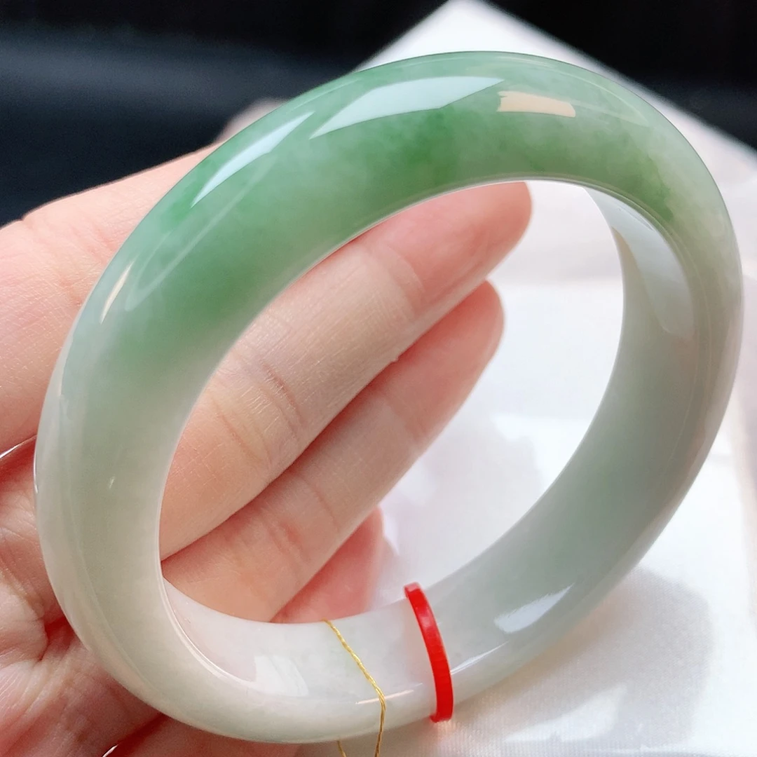 未镶嵌手镯翡翠56圈口080019
