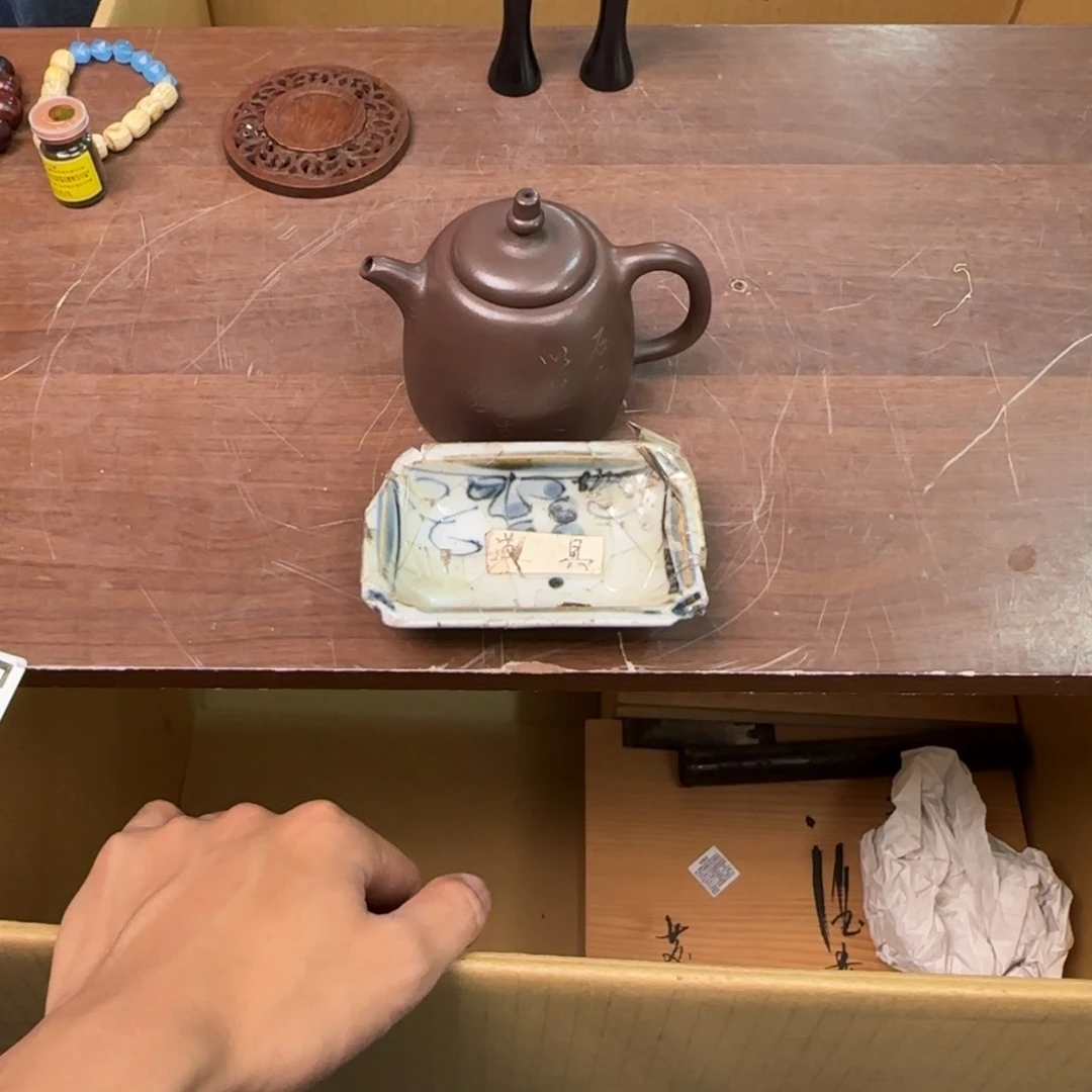 陶瓷孤品单件车里拍