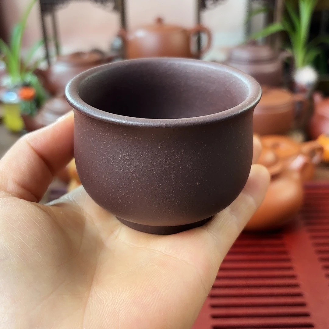 紫砂茶壶主人杯天青泥120cc