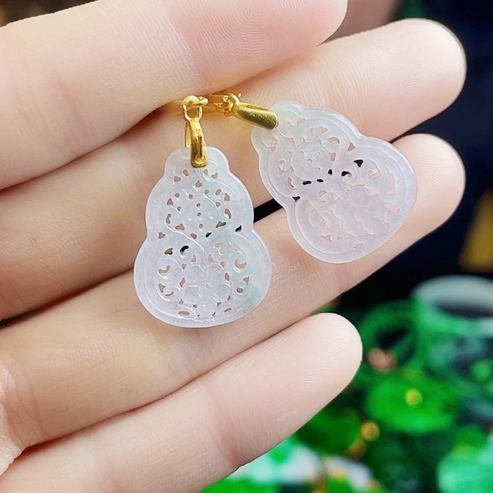 翡翠银S925镶嵌颈饰多样性