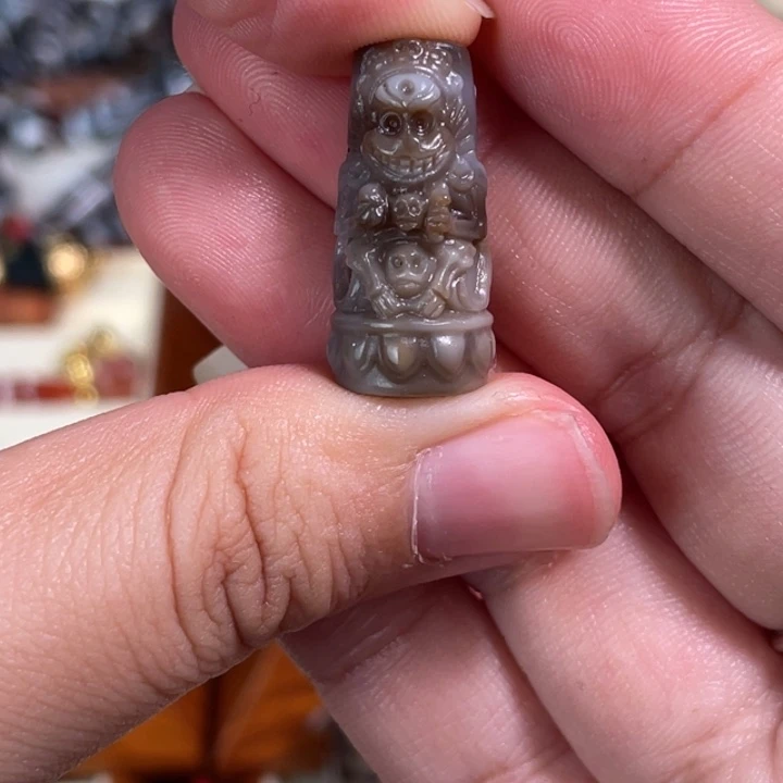 玛瑙/玉髓未镶嵌颈饰117喜主