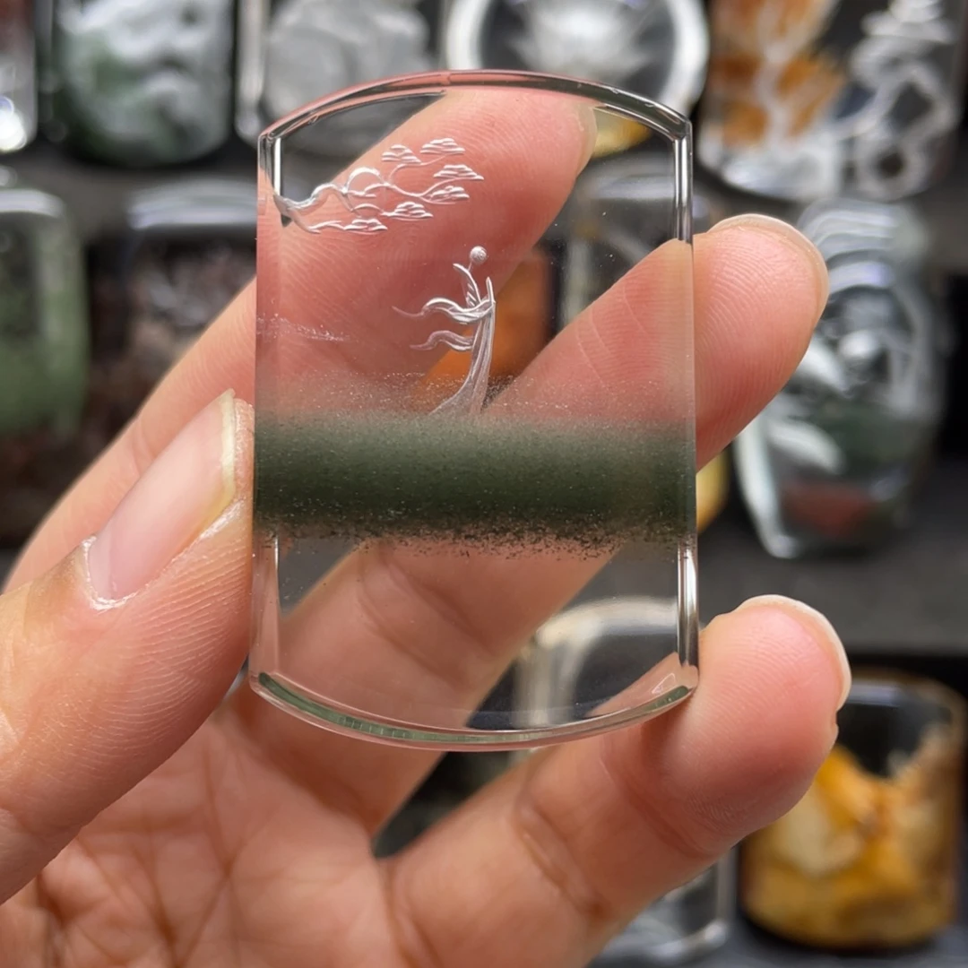 水晶吊坠未镶嵌百****悟道人生