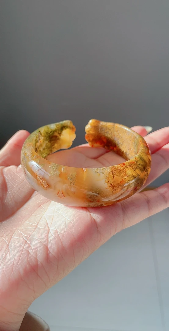 阜新水草玛瑙猫爪手镯