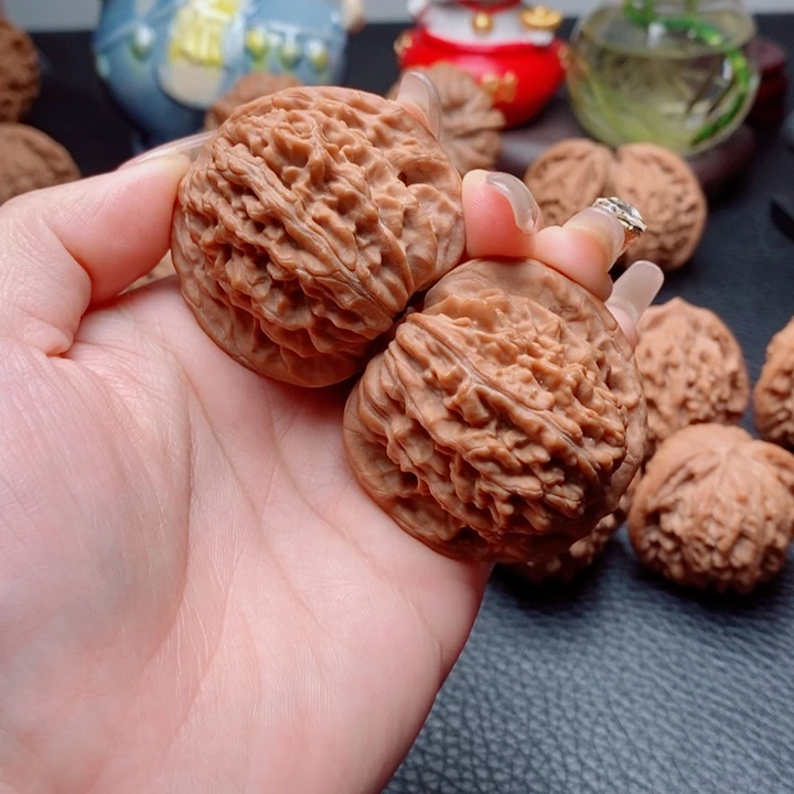 把件文玩核桃四座楼44