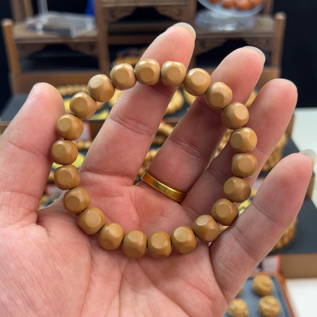 猴头核桃手串瑕疵体验款9+大面六方30号