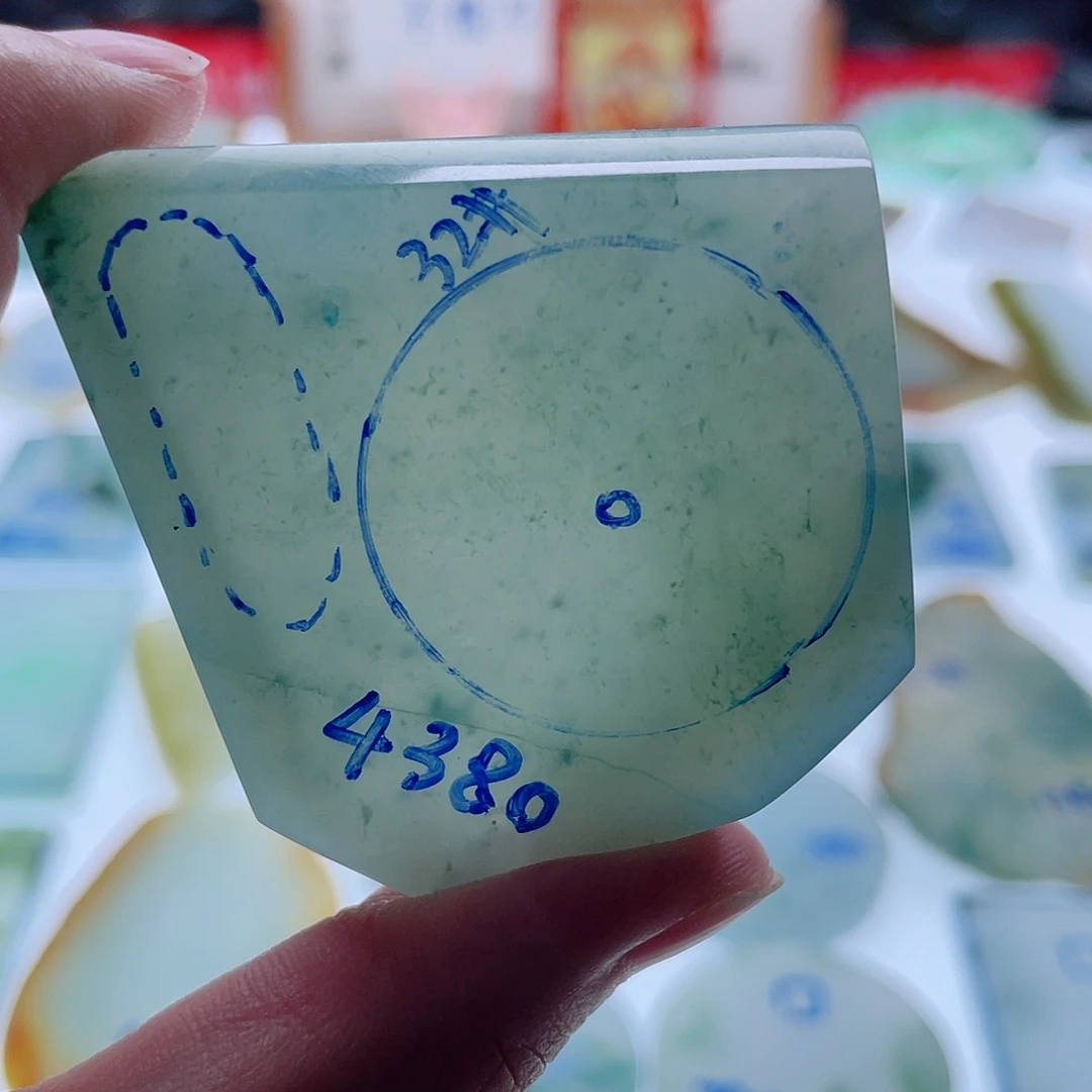 定制翡翠未镶嵌天然翡翠包工