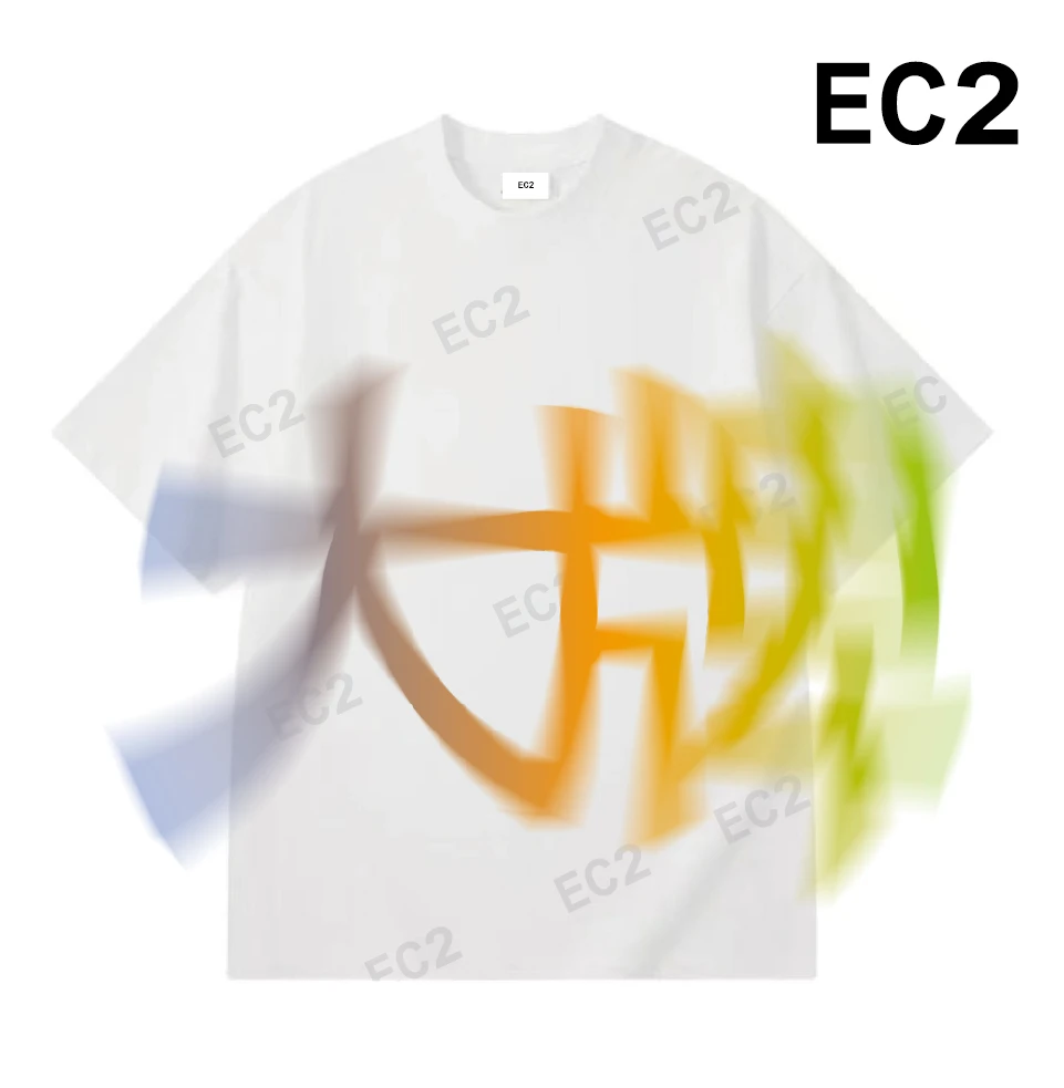 【高端定制】25年夏季新款男女潮牌时尚休闲宽松圆领短袖T恤00863