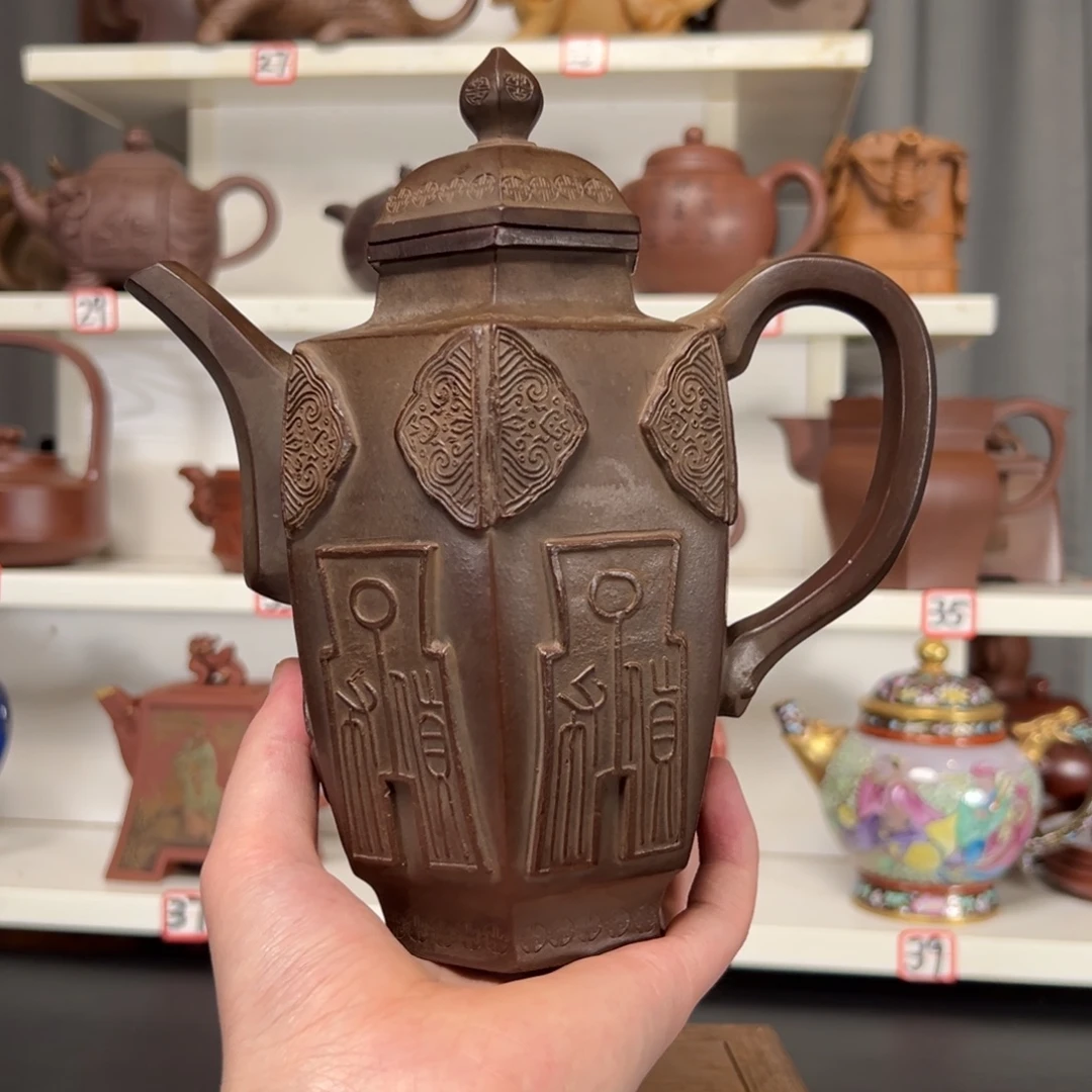 楚***仪茶壶紫砂原矿紫砂壶