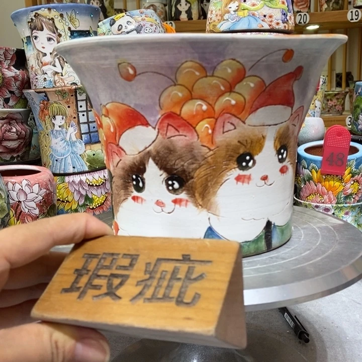 景德镇艺术手绘作品