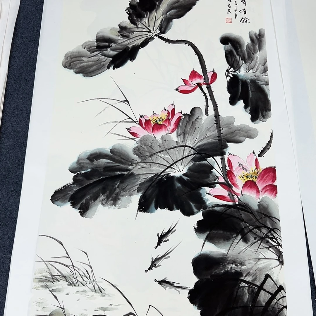 国画宣纸国画纯手绘作品