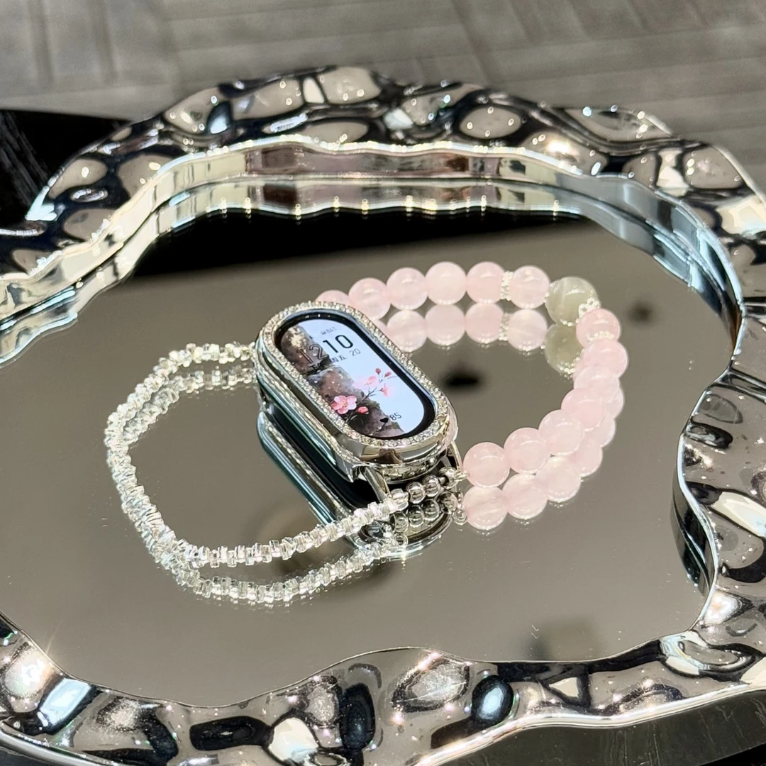 蜜粉适用小米手环10表带9pro小米9/8手环8pro表带新款小米6/7腕带