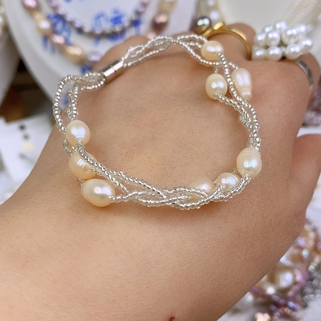 淡水珍珠颈饰未镶嵌