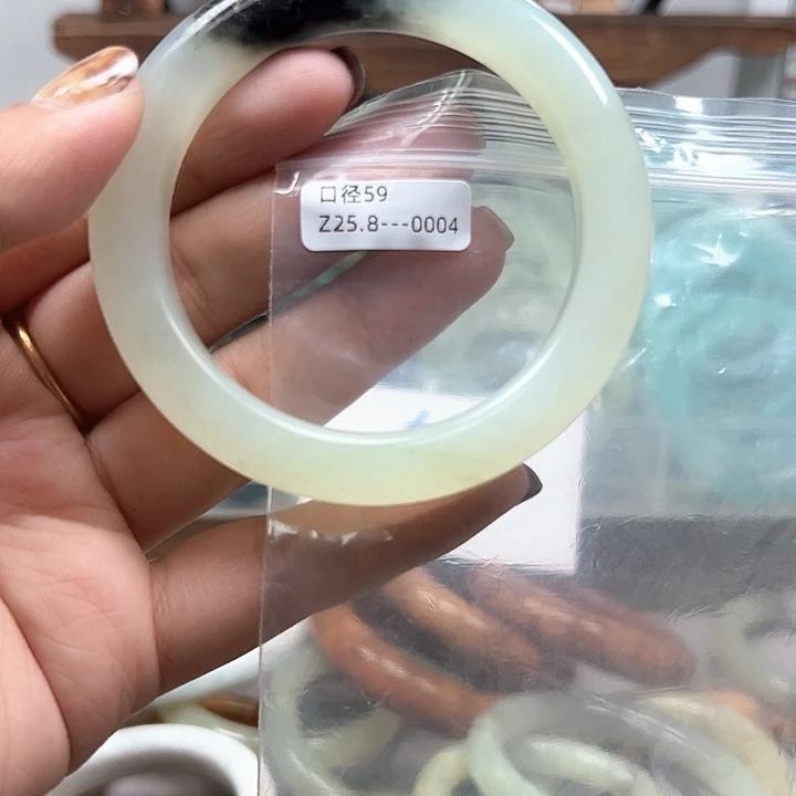 合金蛇纹石玉手镯