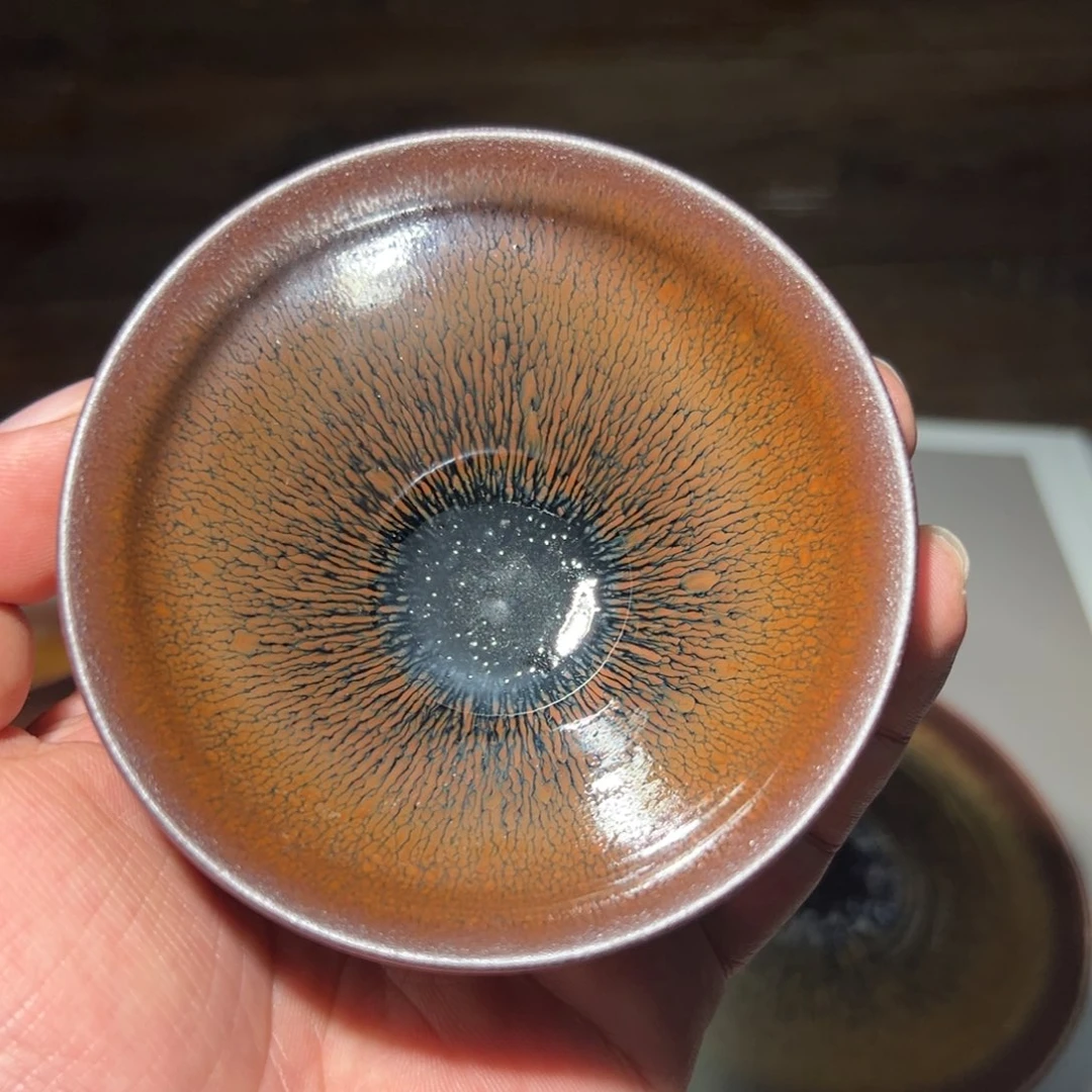 茶盏老黄头柴烧作品