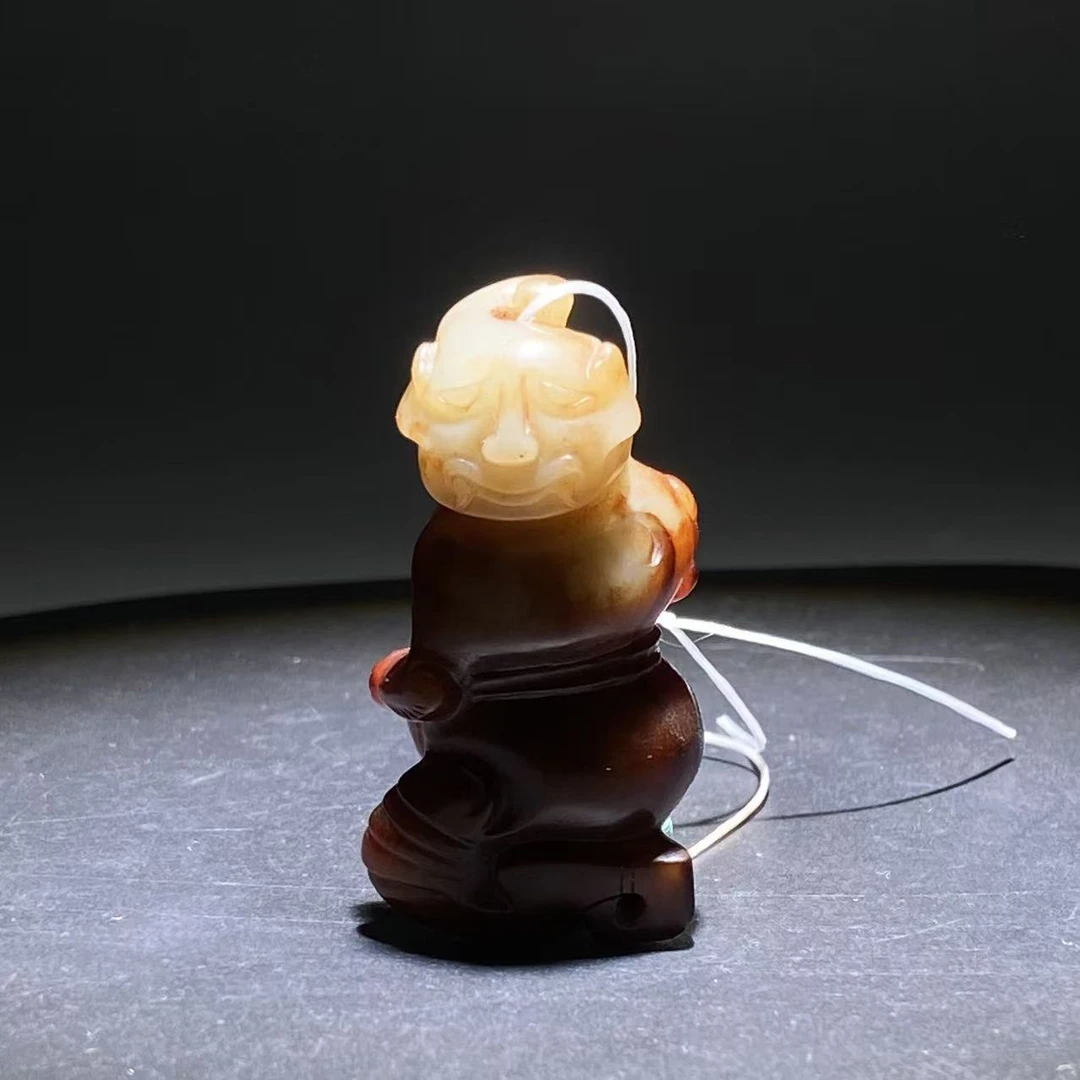 【明代】-和田玉玉童子2510080057