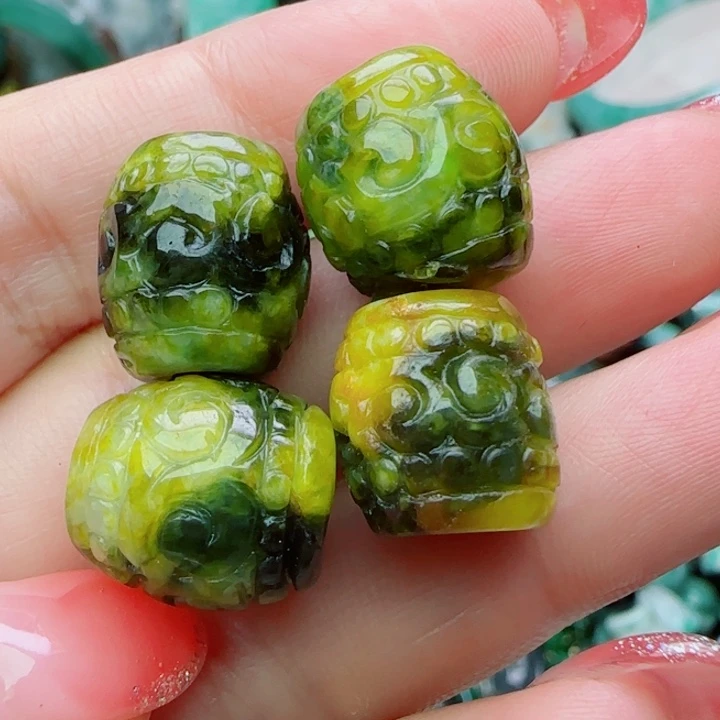 翡翠未镶嵌颈饰天然A货10