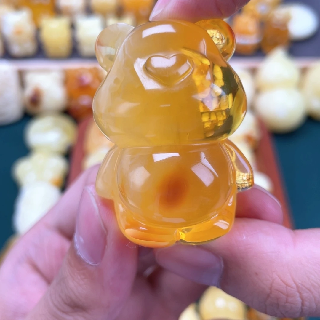 裸石琥珀未镶嵌蜜蜡