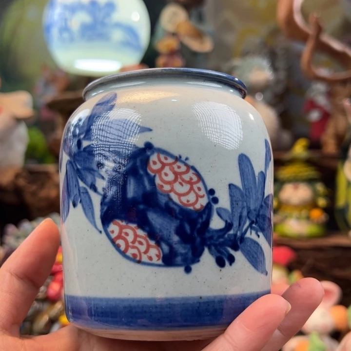 陶摆件小镇青花每日有新品