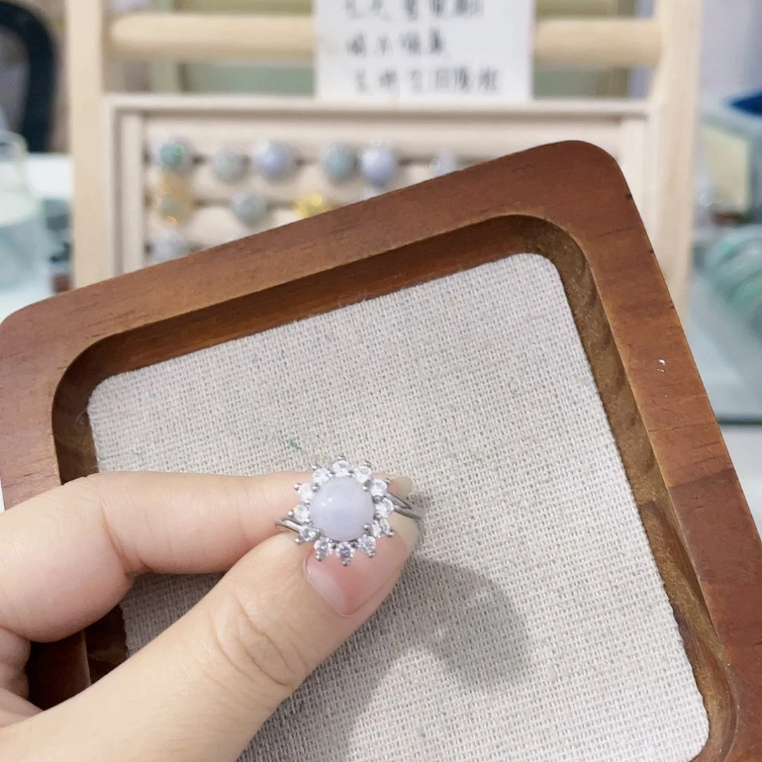 颈饰未镶嵌翡翠天然翡翠Ａ货