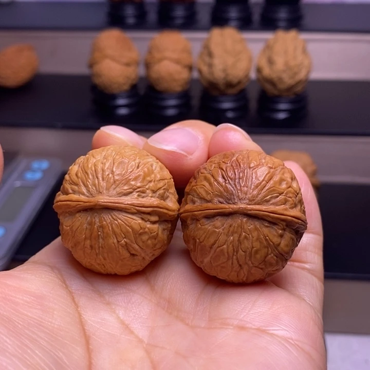 文玩核桃把件乾坤球38