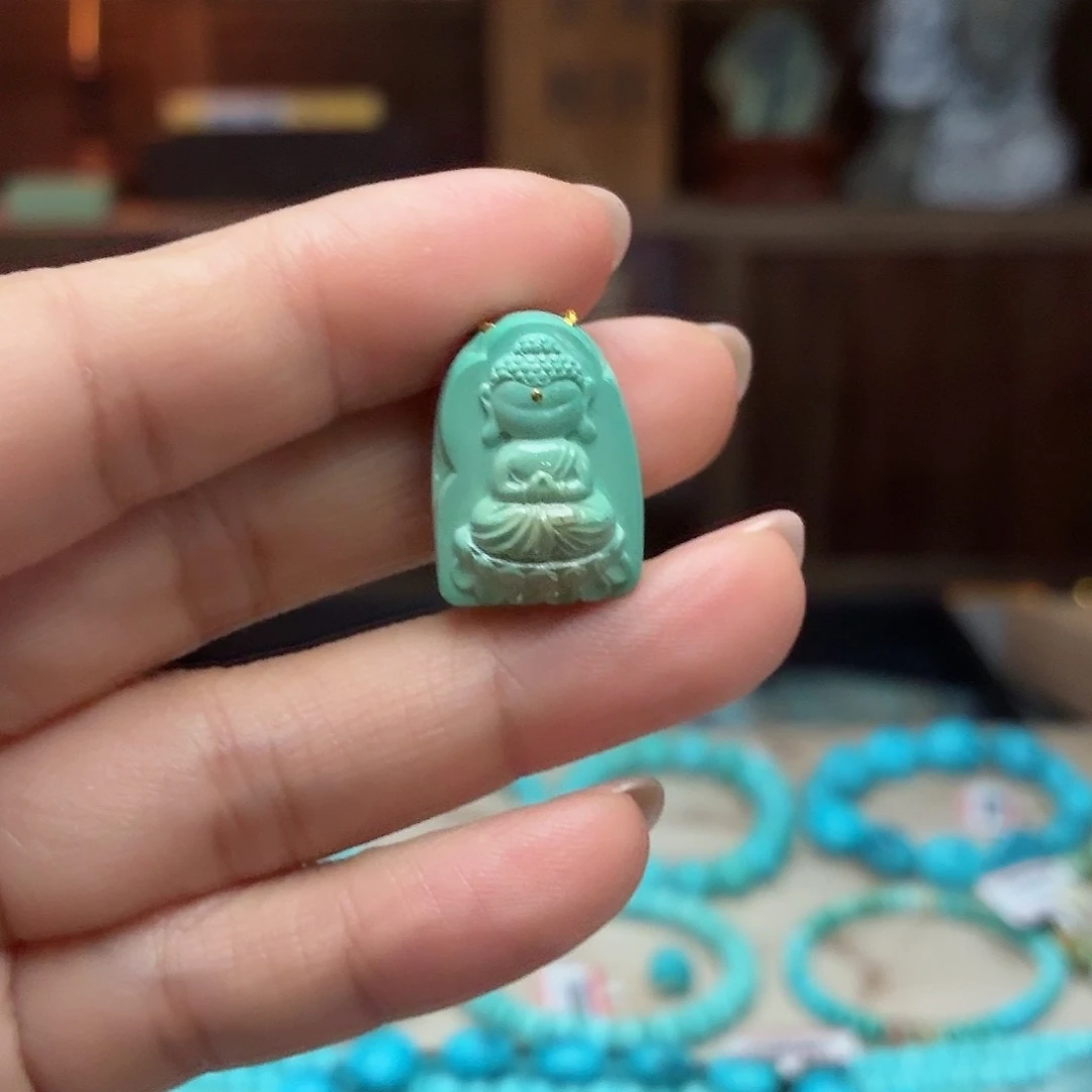 未镶嵌绿松石珠宝奇石