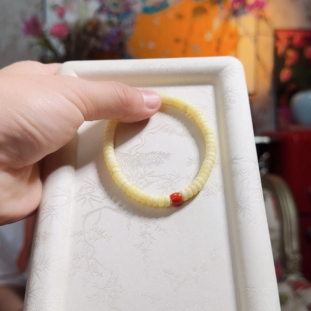 琥珀手串未镶嵌手串