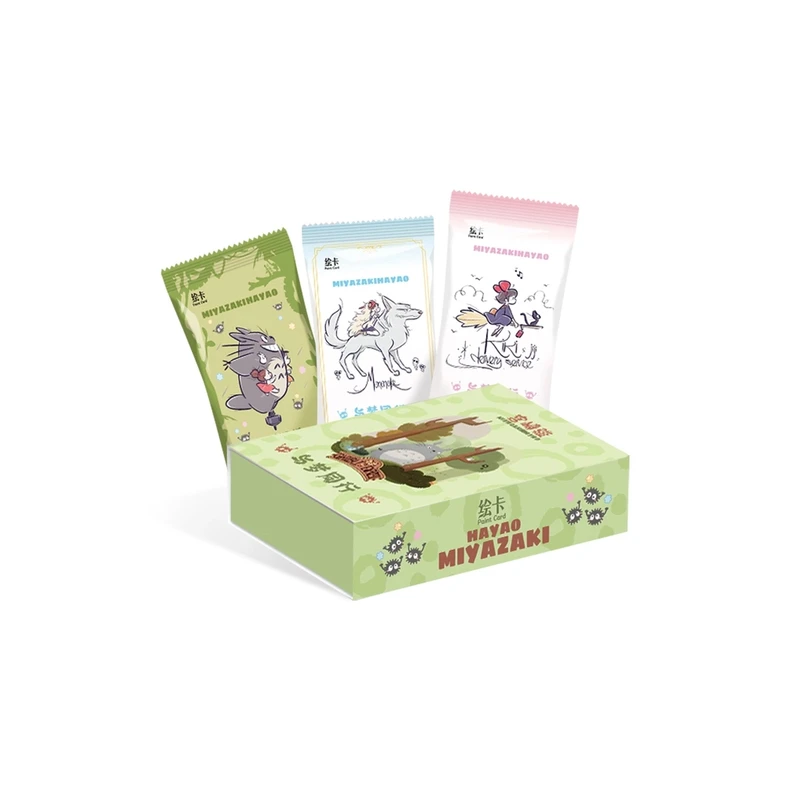 【浮浮】绘卡文创 宫崎骏与梦同行第一弹 卡牌盲盒国产二创代拆x