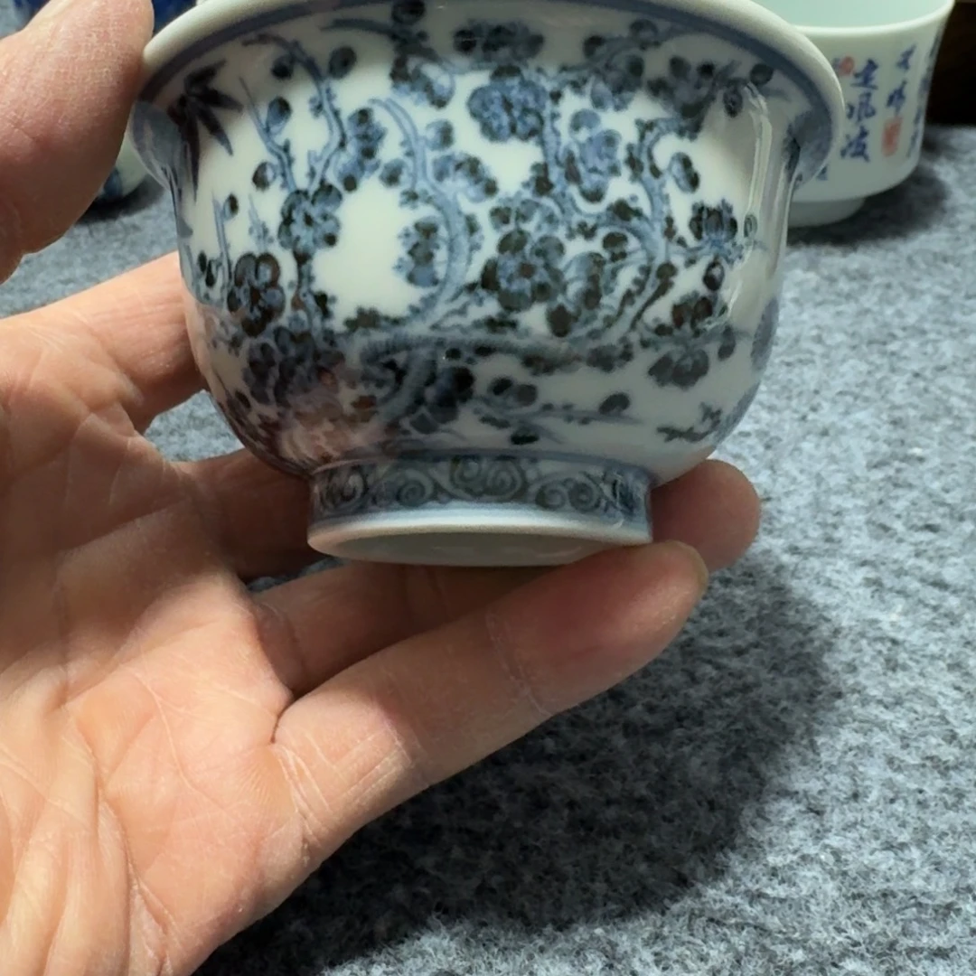 现代景德镇陶瓷手绘茶具